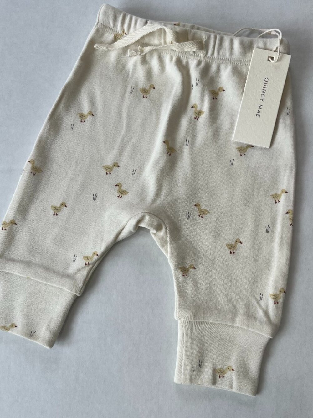 Baby - Newborn, 0-3M & 18-24M - NWT Rylee + Cru Drawstring Pant in Duck Print